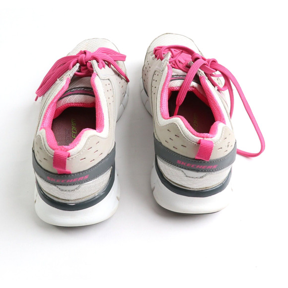 Sketchers Women's Lite Weight Flex Sole Memory Foam Trainers Size 10 Extra Wide - Picture 3 of 10